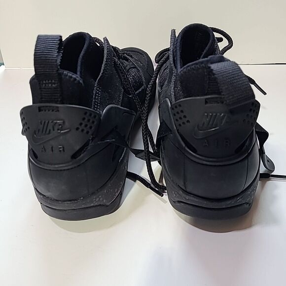 Nike Air Huarache Triple Black Men's Size 9.5 2020, 318429-003 - Picture 5 of 7